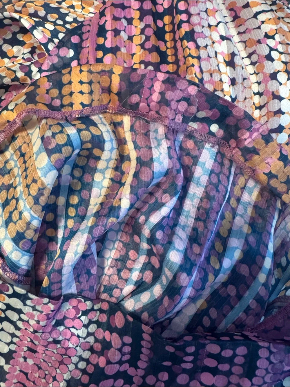 Ramy Brook Sleeveless Halter Jumpsuit in Purple Multi Color as seen on TV